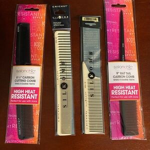 Salonchic and Cricket Carbon Combs Set